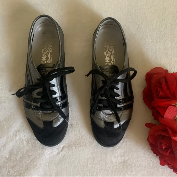 Ferragamo Leather Women's Athletic Shoes - Picture 5 of 14